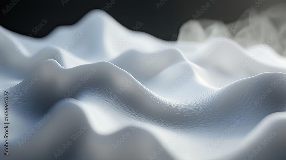 Obraz premium Abstract wavy surface