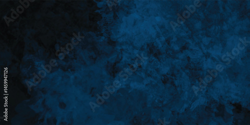 Rough Blue Painted Background with Gritty Artistic Detail and Grunge Style

