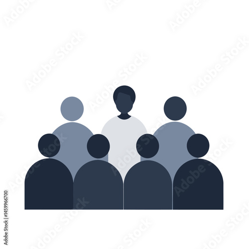 Think differently and embrace your uniqueness to achieve success in life, symbolized by a modern illustration of a light bulb that sets you apart from the crowd