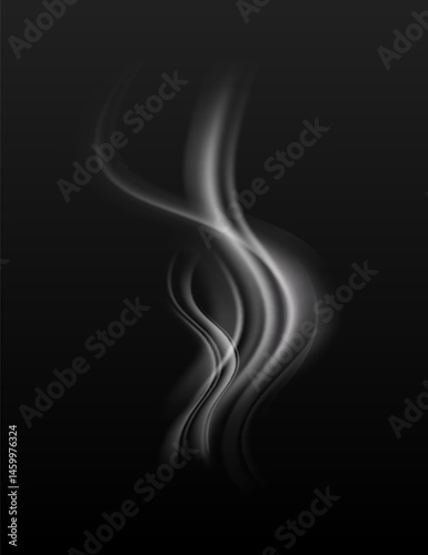 Abstract Smoke Effect to Enhance Visual Design and Media Applications