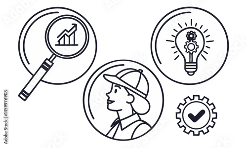 Bright idea Easter egg with a ribbon vector icon