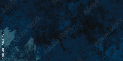 Handcrafted Grunge in Blue with Strong Visual Texture and Artistic Expression

