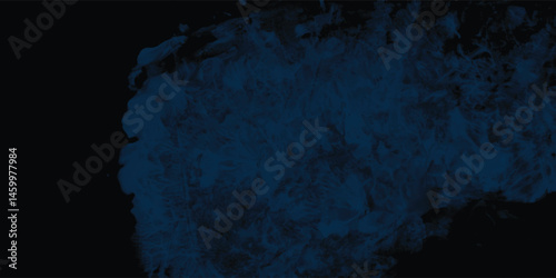 Abstract Blue Texture Featuring Thick Brushwork and Modern Art Feel

