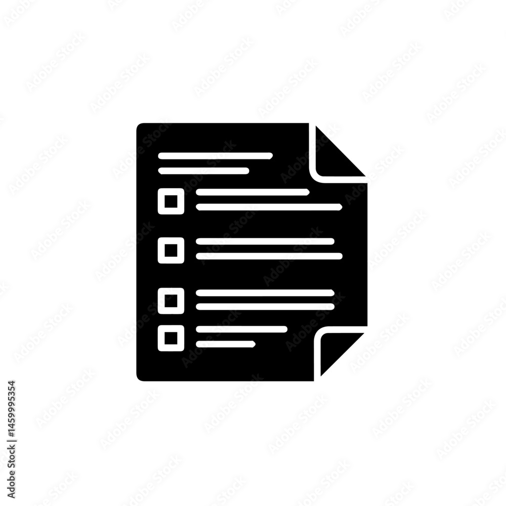 Checklist document with checkboxes and lines. Important checklist for planning or organization. Detailed checklist for effective task management. Checklist for school projects and university assignm Checklist document with checkboxes and lines. Important checklist for planning or organization. Detailed checklist for effective task management. Checklist for school projects and university assignm