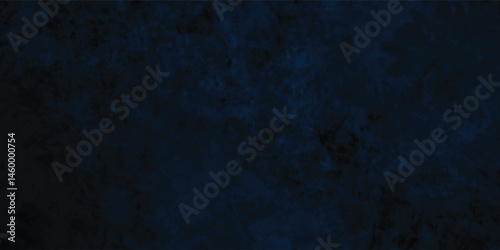 Deep Blue Grunge Texture with Dark Artistic Brush Strokes and Distressed Patterns

