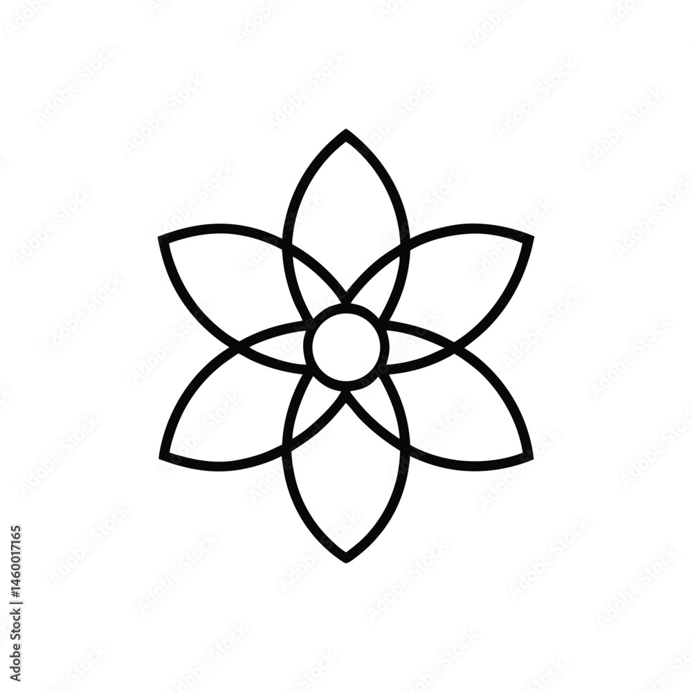 abstract flower vector illustration abstract flower vector illustration