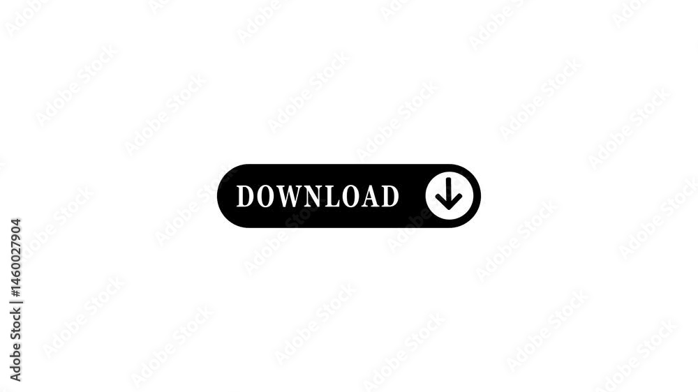 download button icon animation, Download sign icon, Download click button, Download menu Icon. rectangle shape download button icon concept. 4k video animation download button icon animation, Download sign icon, Download click button, Download menu Icon. rectangle shape download button icon concept. 4k video animation