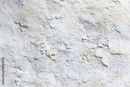 Whitewashed textured wall.  Rough, aged surface.