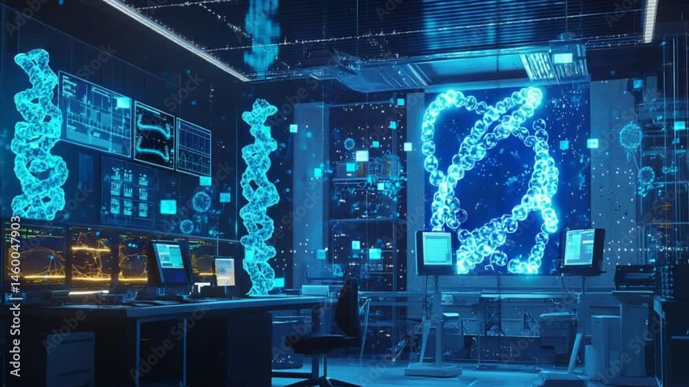 custom made wallpaper toronto digitalFuturistic Medical Innovation, Abstract Visualization of Advanced Treatment and Research