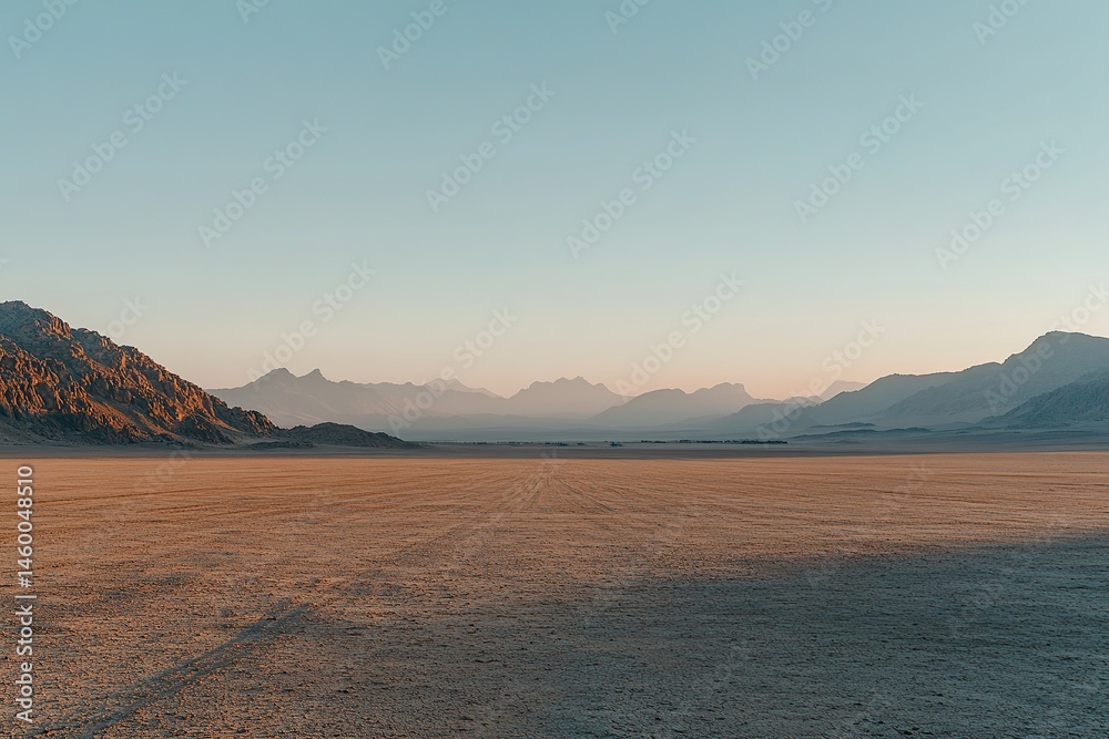 Fototapeta premium sunrise in the mountains of egypt