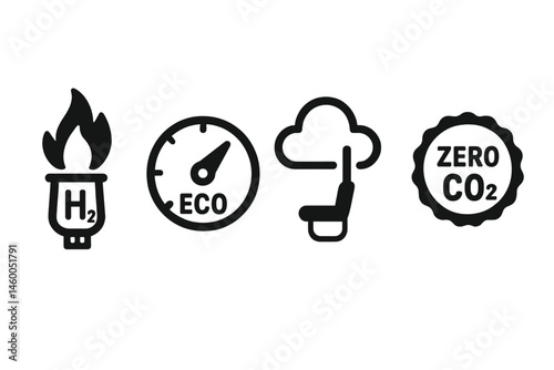 Balloon-green icons showing flame, gauge, chair, and badge