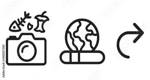 vector image of a cat