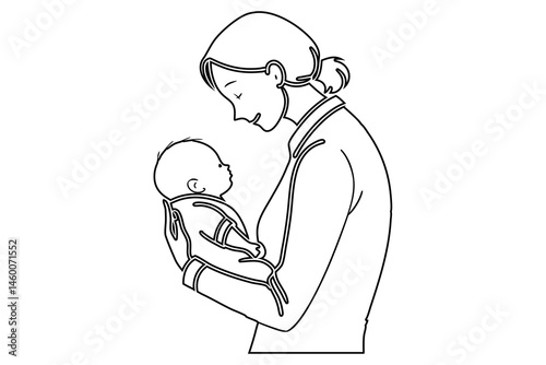 mother and baby