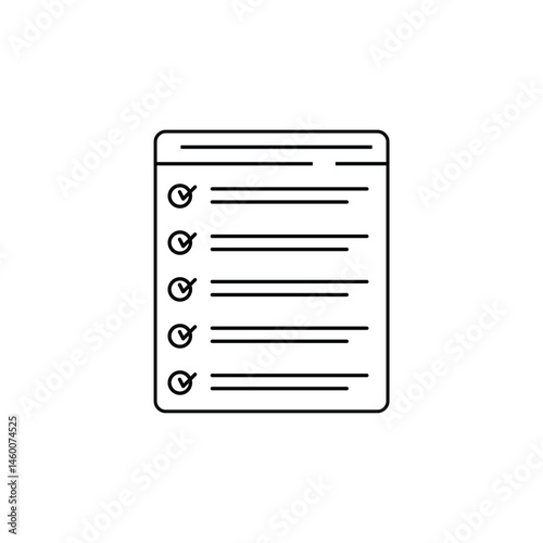 Exam paper Vector Glyph Icon Design. Trendy test icon in flat style. application form icon sign vector. Test icon vector isolated on white background. Symbol, logo illustration. Eps file 38.