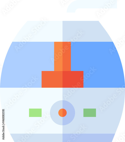 humidifier illustration on a white background     