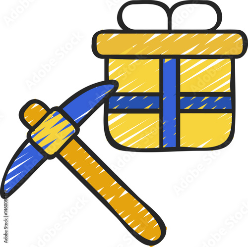 incentive illustration on a white background     