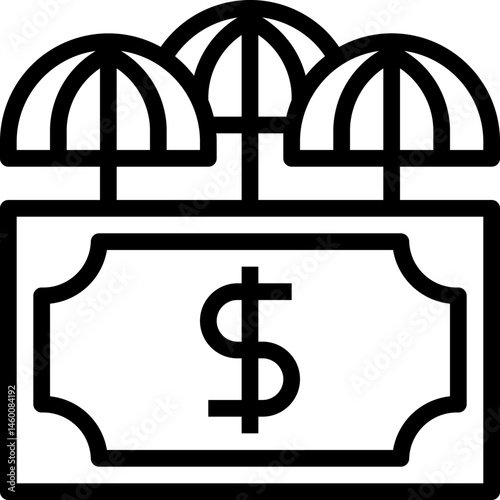 inflation illustration on a white background     