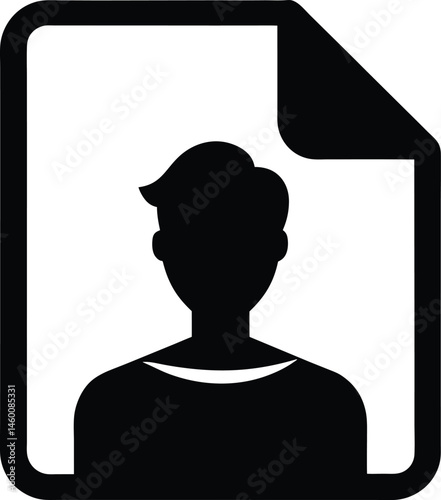 image file photo black silhouette