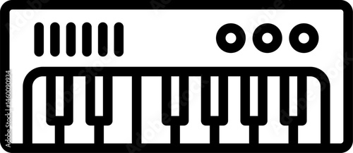 keyboard illustration on a white background     