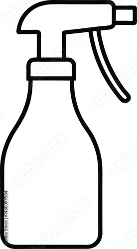 vector illustration of a bottle of water