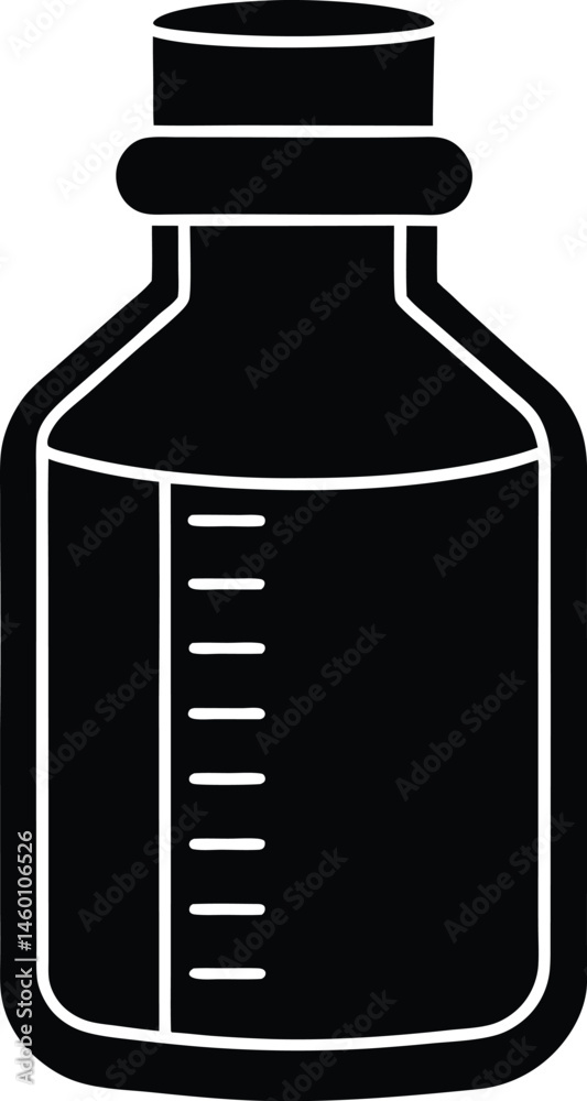 illustration of a bottle of milk illustration of a bottle of milk