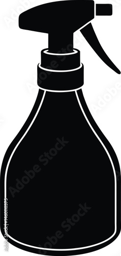 vector illustration of a spray gun