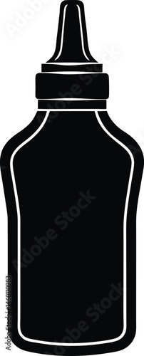 illustration of a bottle of wine