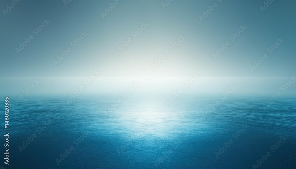 Tranquil, serene, watery expanse. Misty horizon Tranquil, serene, watery expanse. Misty horizon