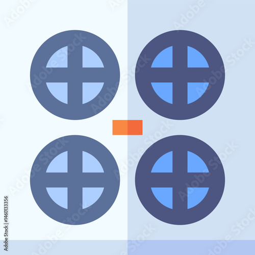 air cooler illustration on a white background     