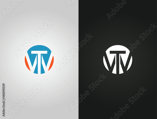 Minimal Initial TW Logo and TW Logo. Letter WT, TW Creative Elegant Monogram. Premium Vector Template.
