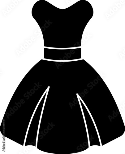 bride dress (2) illustration on a white background     