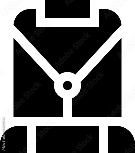 car seat illustration on a white background    