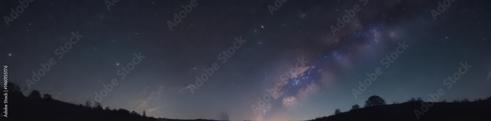 Celestial trail of shimmering light, stars ablaze , space, twinkle, trail Celestial trail of shimmering light, stars ablaze , space, twinkle, trail