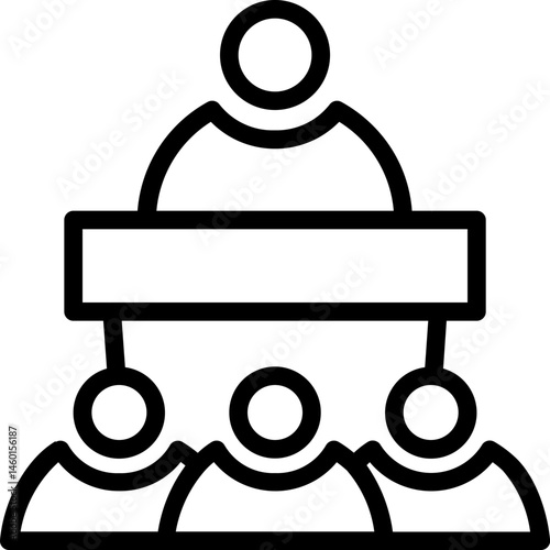 declaration illustration on a white background     