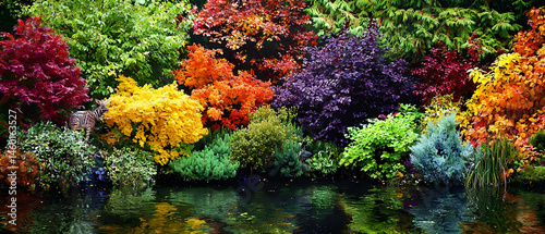 Colorful Autumn Foliage Display