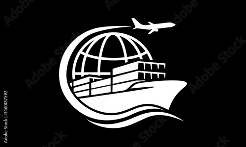 Truck Icon for Logistics and Transportation Services