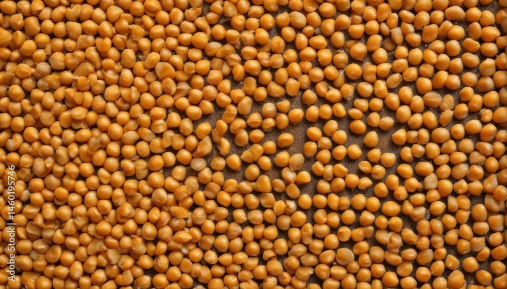 Fototapeta premium Close-up of split yellow peas, textured background, organic, yellow peas, dietary
