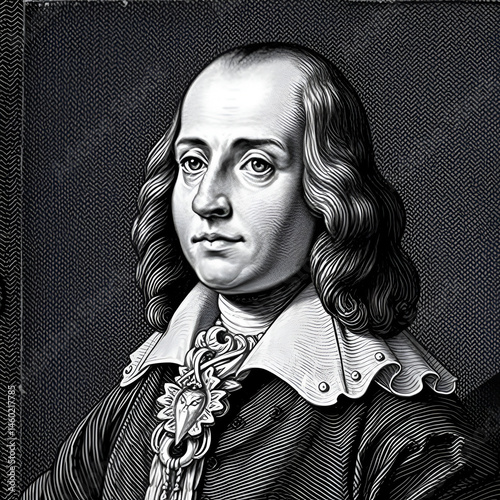 John Milton (1608-1674) was a towering figure in English literature, considered one of the greatest English poets after William Shakespeare
