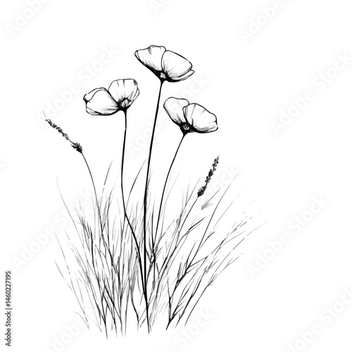 2D flat vector illustration of Haft-Mewa, isolated on a white background.