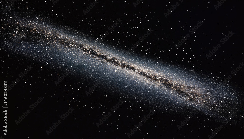 Fototapeta premium Cosmic Milky Way Galaxy