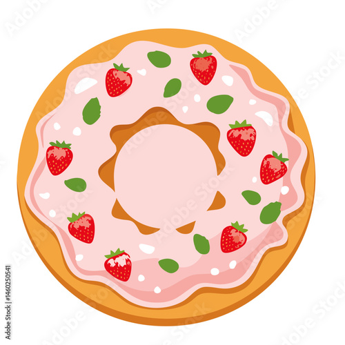 vector illustration of pizza