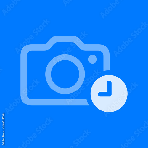 Camera with Clock