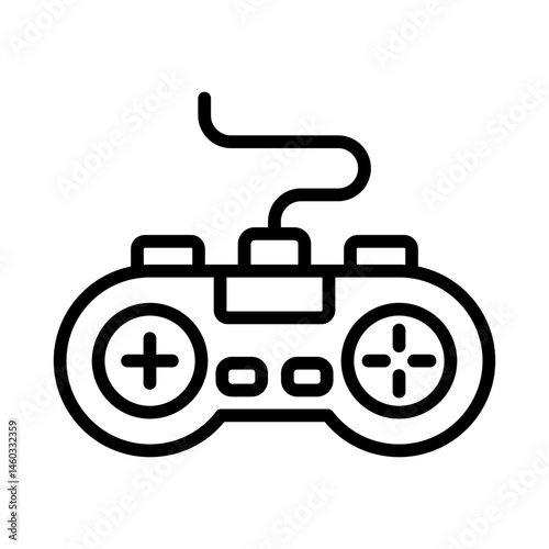 Obraz na płótnie game controller icon w salonie