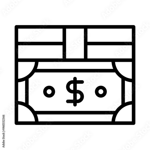 Obraz na płótnie money icon w salonie