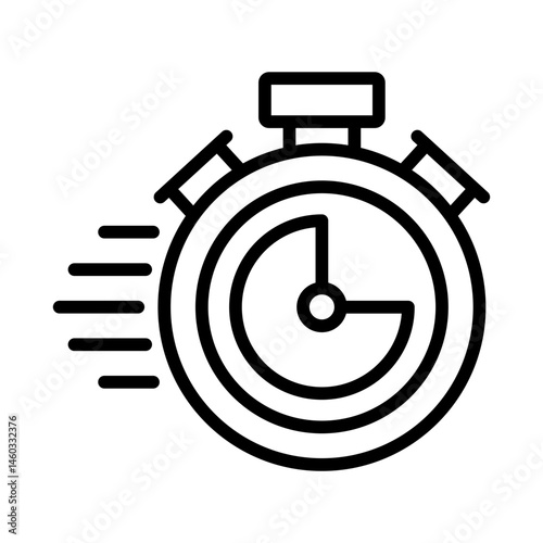 Obraz na płótnie stopwatch icon w salonie