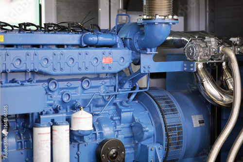 containerized gas fired electric power generator