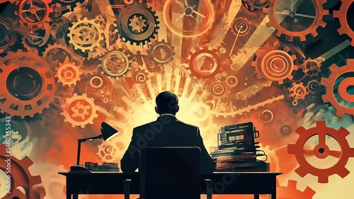 Unleashing potential: a visual exploration of inner mechanics and productive work