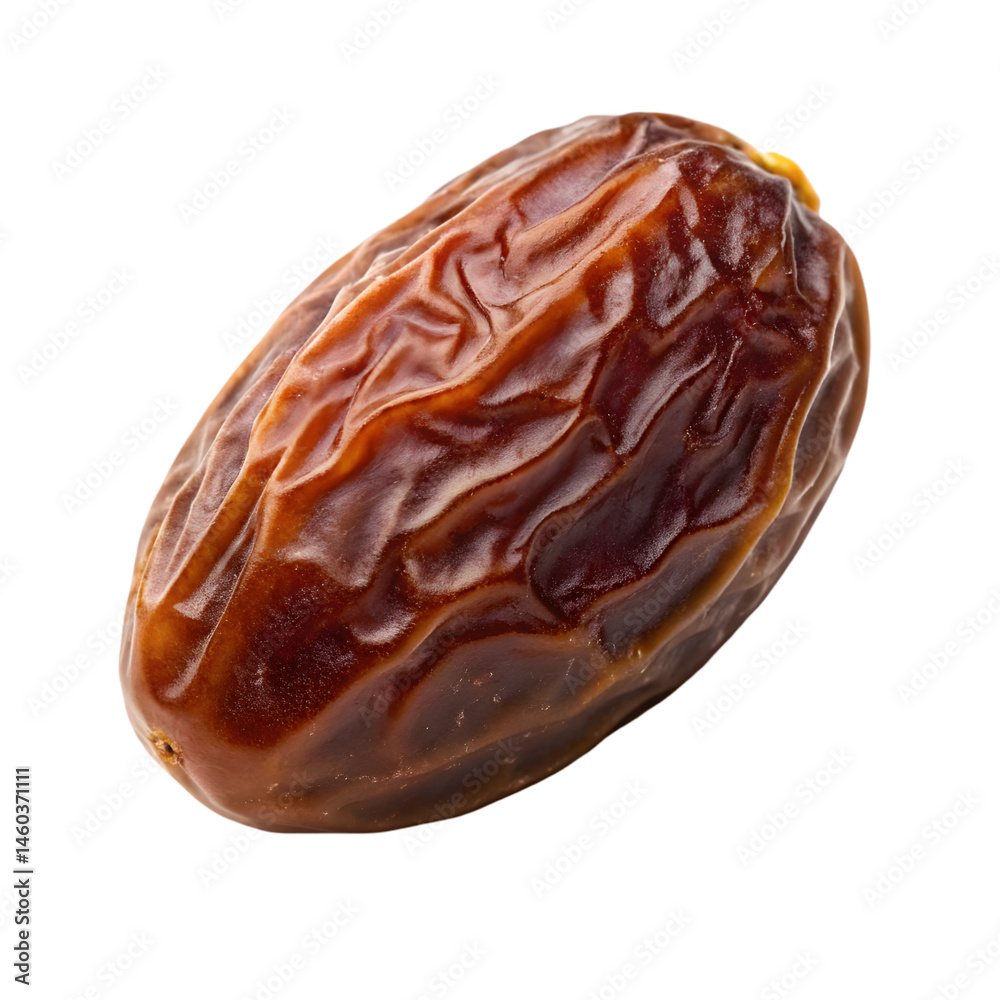 Whole date palm fruit on white background
Whole date palm fruit on white background