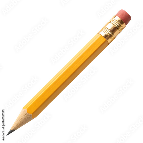 pencil on white background