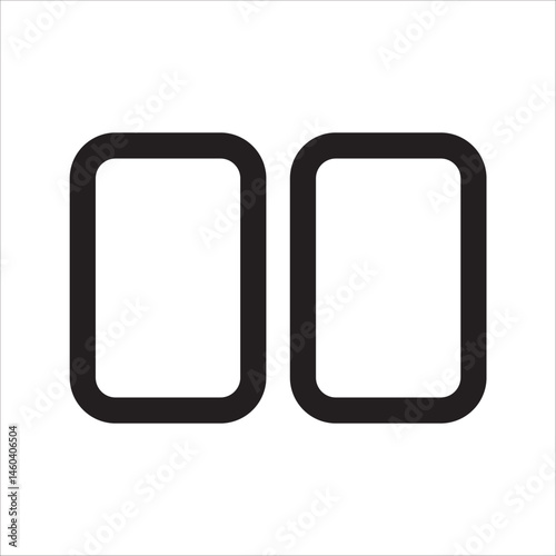 music play icon,song vector on white background